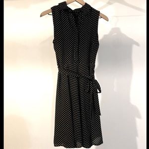 Black & White Polka Dot Dress from Banana Republic 👗